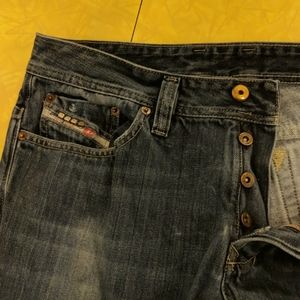 ‼️ DIESEL Safado ‼️ Buttonfly 32 x 31 Jeans